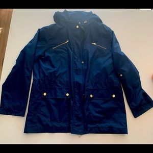 Style&co Navy Blue Rain Coat